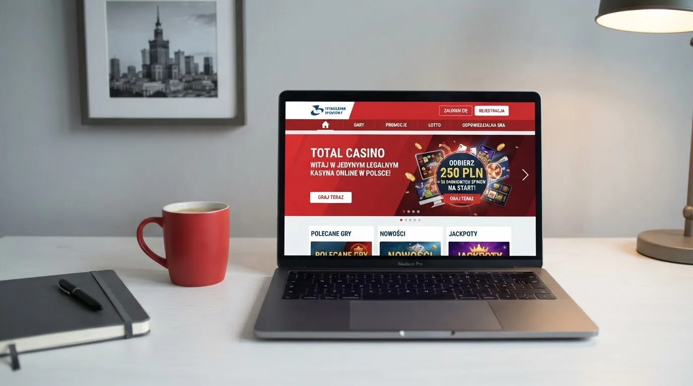 Strona główna oficjalnego serwisu jedynego legalnego kasyna internetowego w Polsce